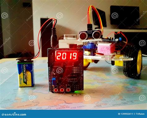 Toradh íomhá ar Microcontroller Robotics