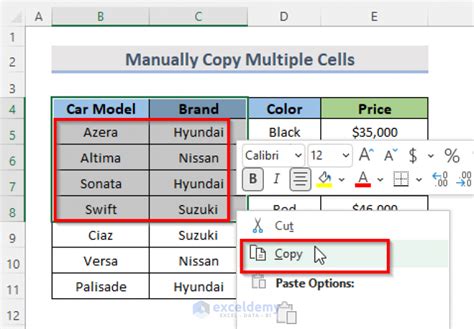 Image result for How to Copy to Additional Cells in Excel