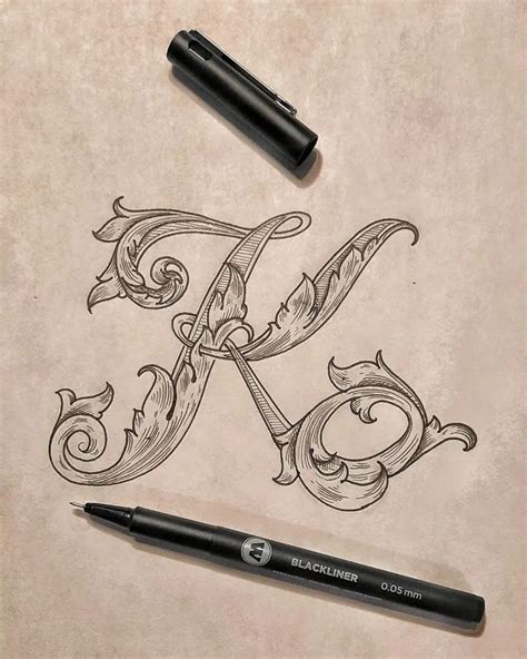 Image result for K Lettering