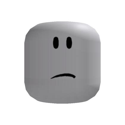 Image result for Sad Roblox Head