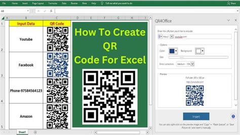 Toradh íomhá ar Excel QR Code Generator Apps for PC