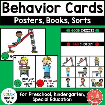 Image result for Behavior Cards for Nursery