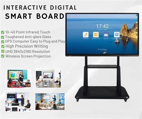 Toradh íomhá ar Digital Smartboard Very Thin Form Factor