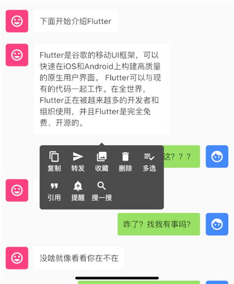 Toradh íomhá ar Show Menu in Flutter