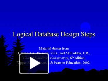 Logical Database Design PPT に対する画像結果