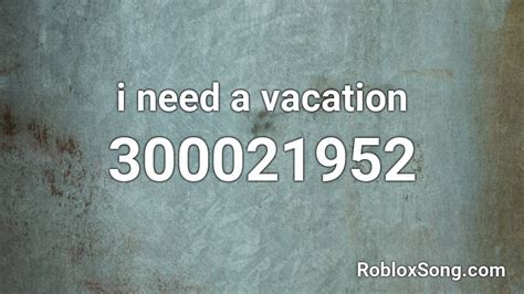 Vacation Roblox ID に対する画像結果