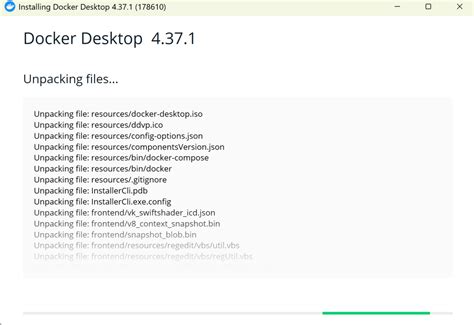 Toradh íomhá ar Docker Desktop for Windows 11 Home Urjb