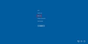 Afbeeldingsresultaten voor Sign Out Screen