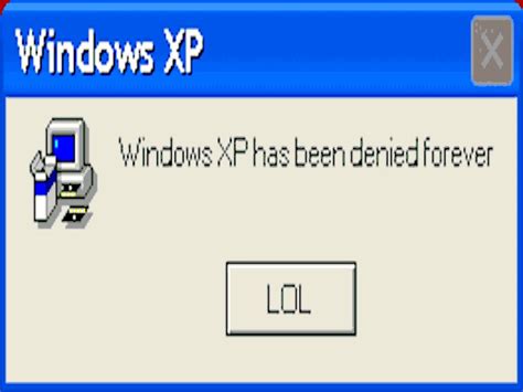 Windows XP Error X に対する画像結果