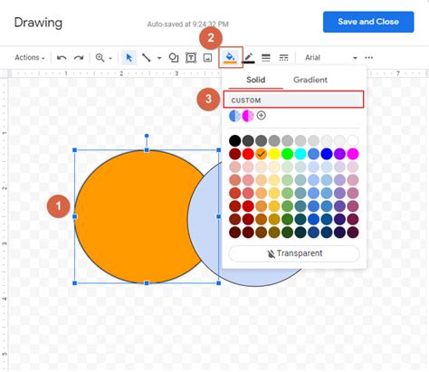 Image result for How to Draw a Venn Diagram in Google Docs