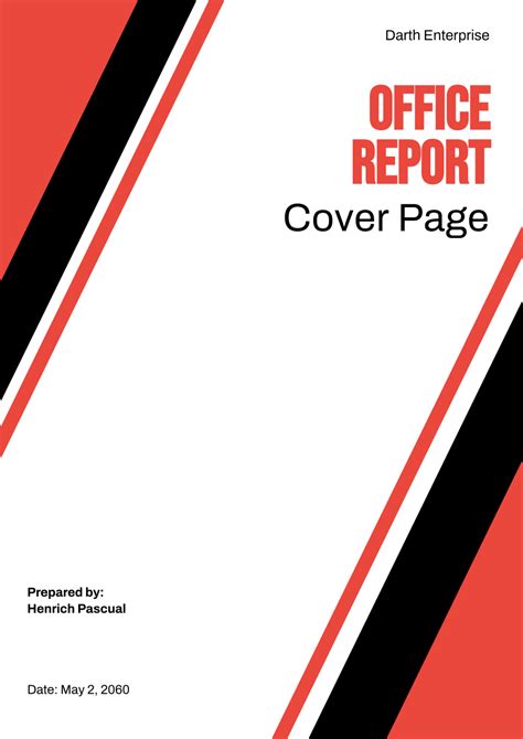 Image result for Report Cover Page Template Word