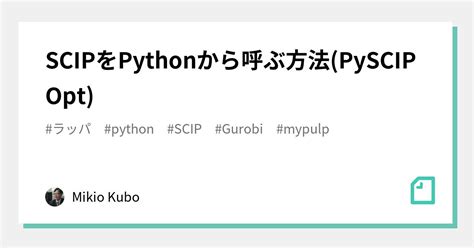 Pyscipopt Tutorial に対する画像結果