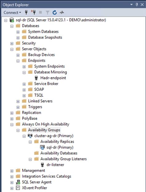 Image result for Ha Dr in SQL Server