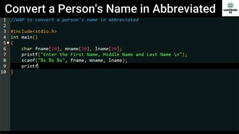 Image result for How to Code Your Name in C