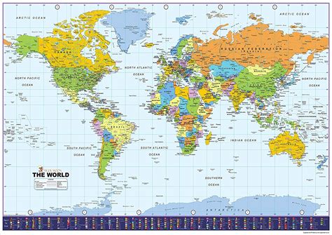 Image result for 8.5 X 11 Printable World Map