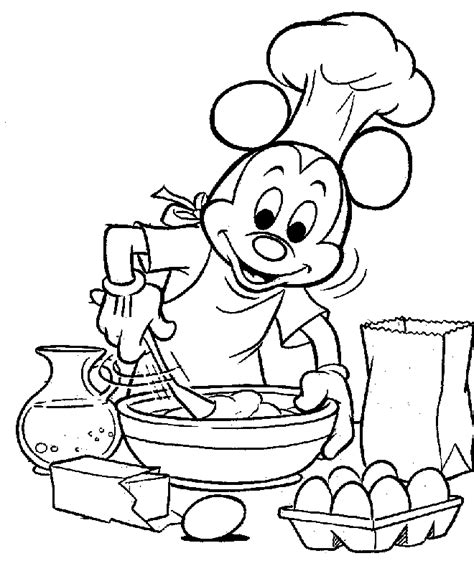 Image result for Mickey Mouse Color Pages