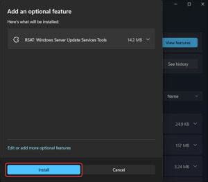 Toradh íomhá ar WSUS Install