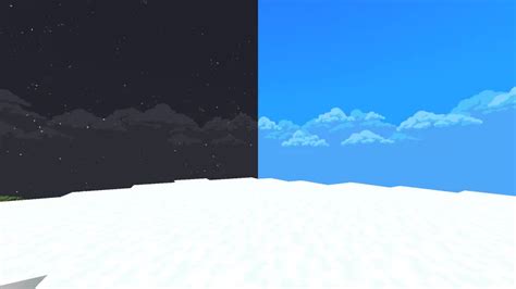 Toradh íomhá ar Better Sky Mod Minecraft