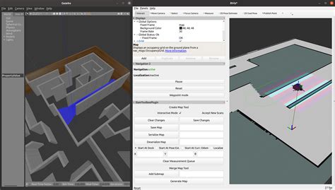 Toradh íomhá ar Robot Self Filter Ros2