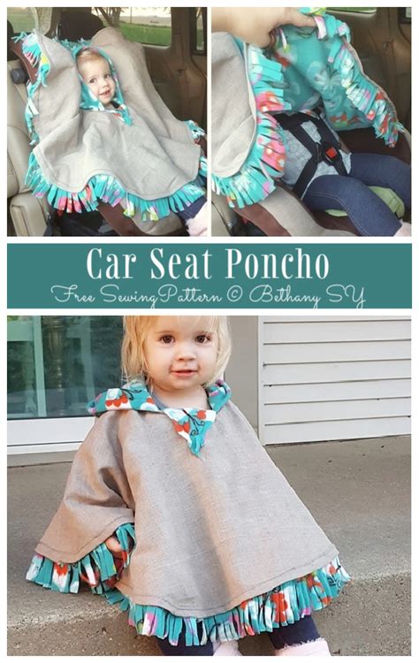 Toradh íomhá ar DIY Poncho Pattern