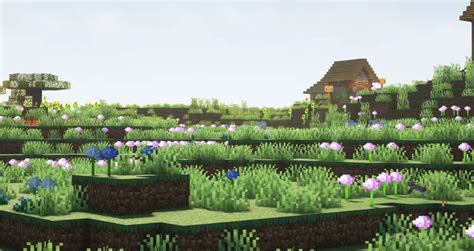 Toradh íomhá ar Minecraft Farming Flowers