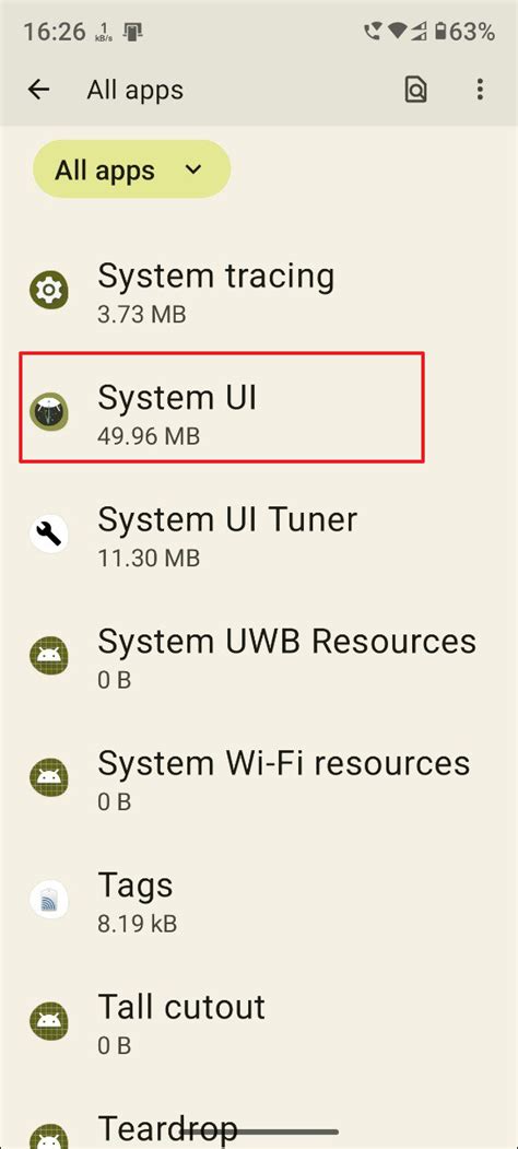 Toradh íomhá ar What Is a System UI On Device
