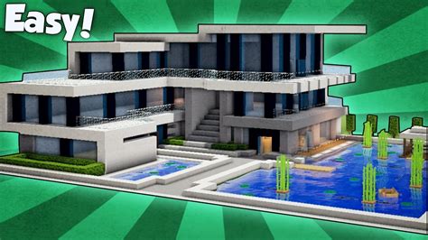 Image result for Large Modern House Minecraft Tutorial