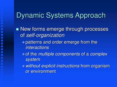 Image result for Dynamic Systems Theory Chart