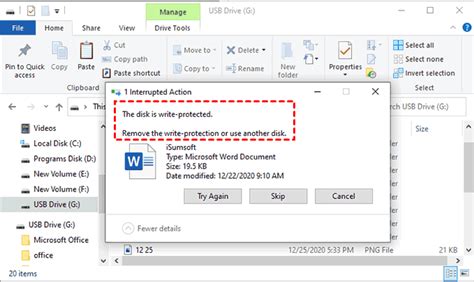 Image result for Disk Media Write Protected