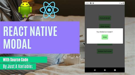 Toradh íomhá ar React Navigation Modal Half Screen