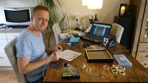 Toradh íomhá ar Arduino Wuertklok