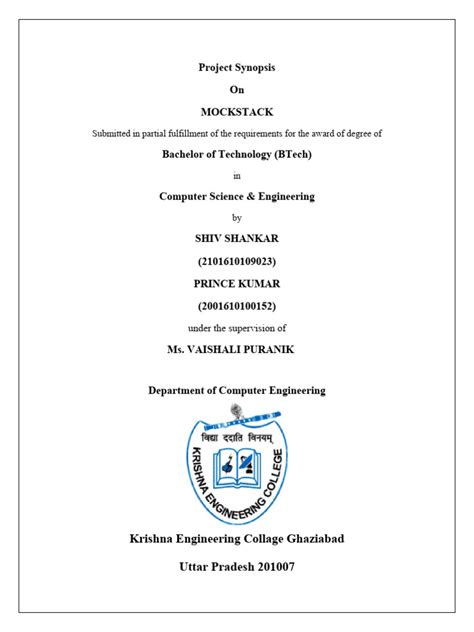 Synopsis for Web Development Project に対する画像結果