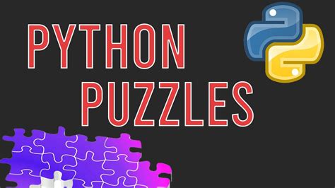 Image result for Python Puzzles