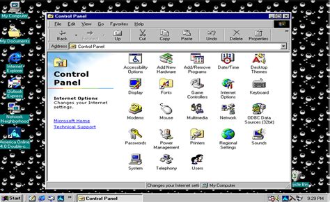 Image result for Windows 98 Control Panel