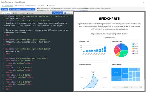 Image result for HTML PDF Template