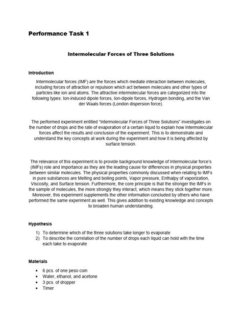 Image result for Chemistry Report