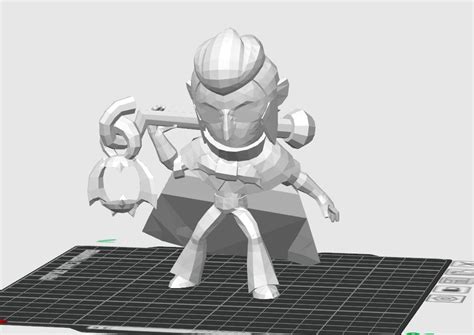 Image result for Mortis Brawl Stars 3D Render