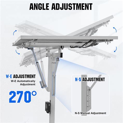Image result for Single Axis Solar Tracker Diagram