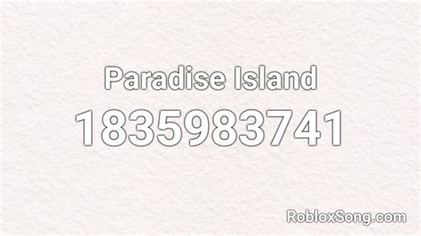 Image result for Life in Paradise Roblox ID