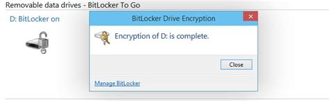 BitLocker Drive Encryption Notifications に対する画像結果