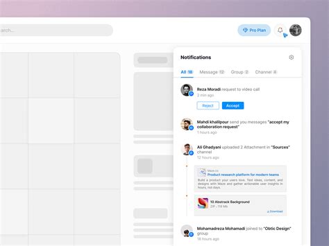 Image result for Notification Modal UI Design
