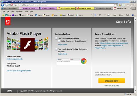 Image result for Flash Player Virus