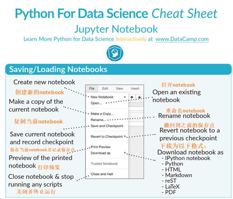 Jupyter Shortcuts Cheat Sheet PDF के लिए छवि परिणाम