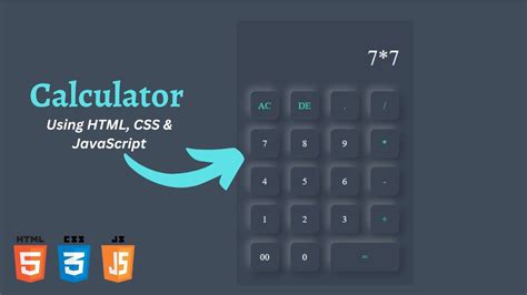 HTML Build a Calculator Images に対する画像結果