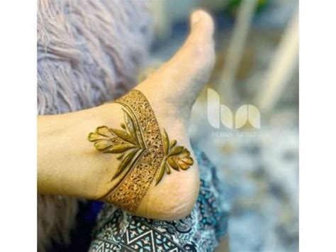 Image result for Ankle Henna Designs