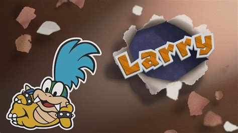 Image result for Paper Mario Color Splash Larry Koopa GIF