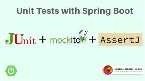 Spring Boot Unit Test Best Practices に対する画像結果