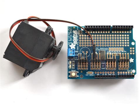 Afbeeldingsresultaten voor Arduino Servo Motor Shield