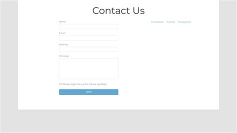 Minimalist Contact Form に対する画像結果