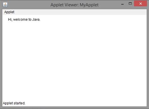 Applet That Displays Animation On Java ಗಾಗಿ ಇಮೇಜ್ ಫಲಿತಾಂಶ